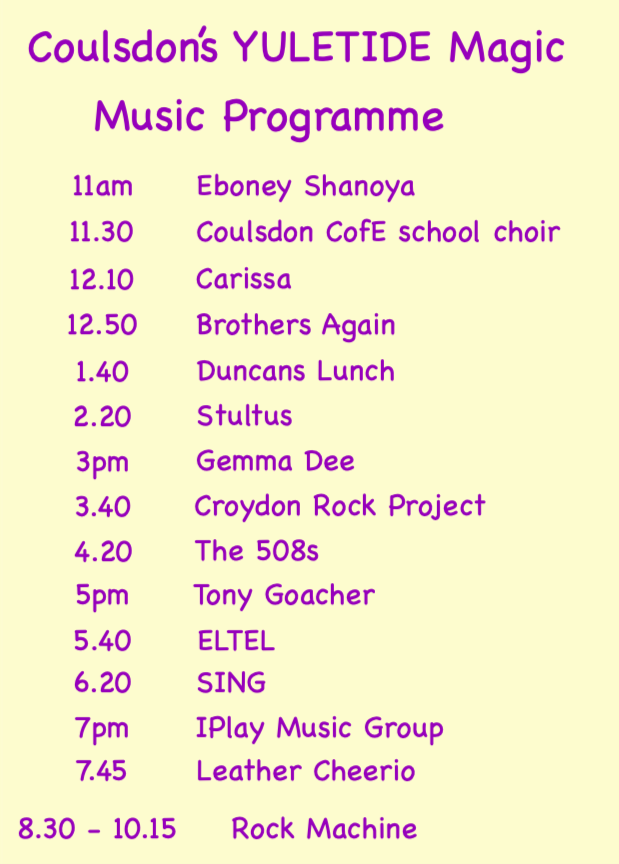 Coulsdon Yuletide Magic